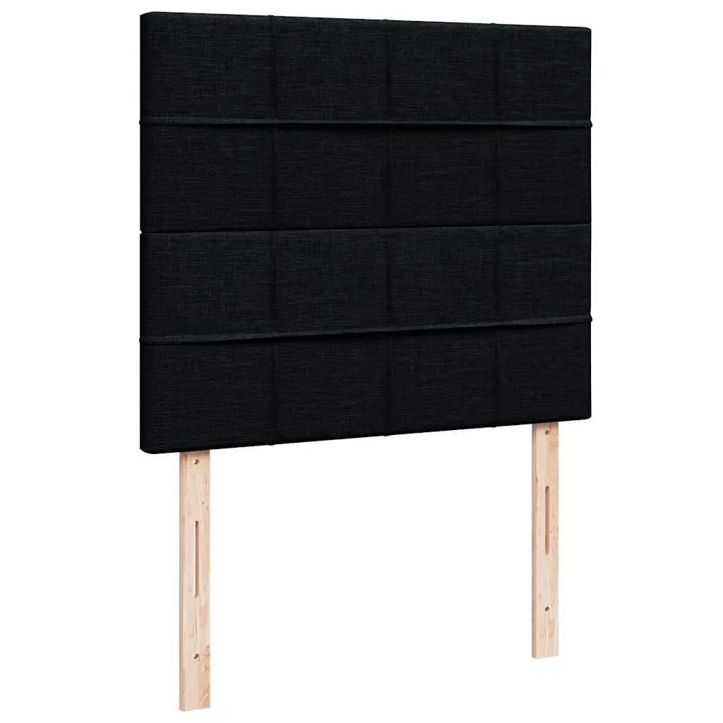 Ottoman Bed Black King Single Pocket Spring Mattress Polyester Fabric