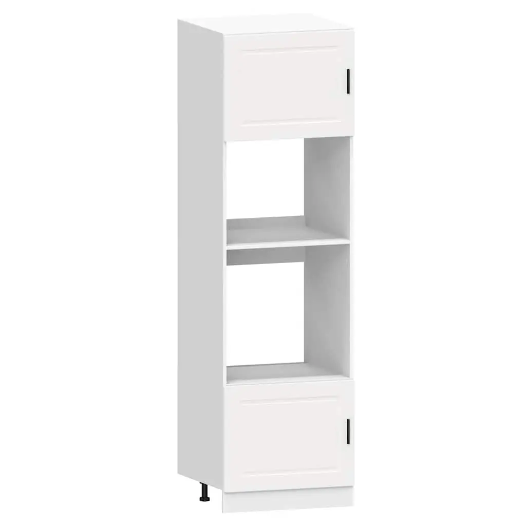 7 Piece Kitchen Cabinet Set White Engineered Wood Adjustable Storage Furniture