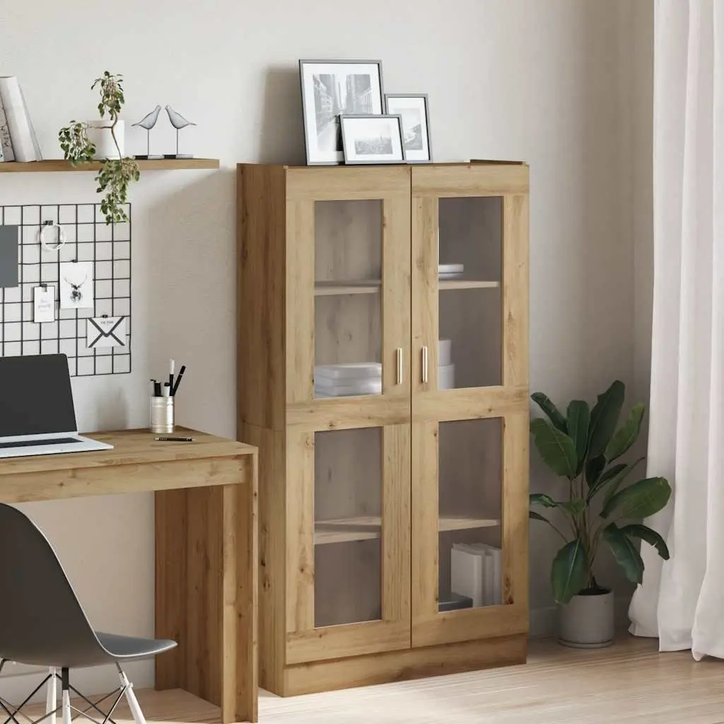 Brown Highboard Storage Shelf for Home