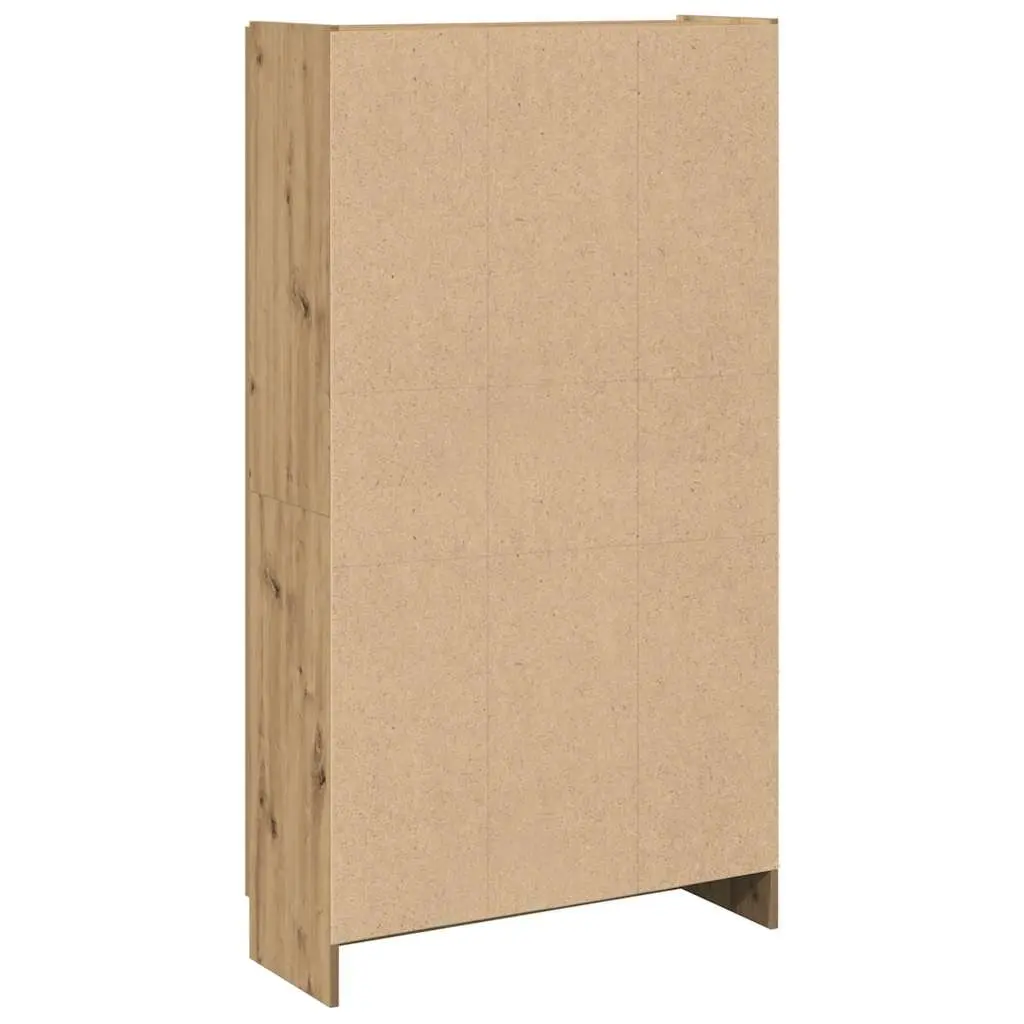 Brown Highboard Storage Shelf for Home