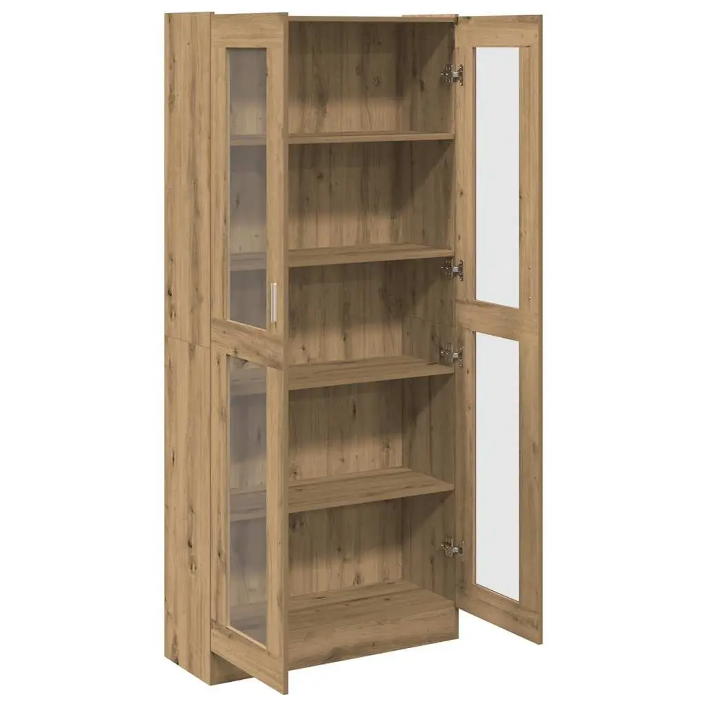 Brown Highboard Cabinet for Storage