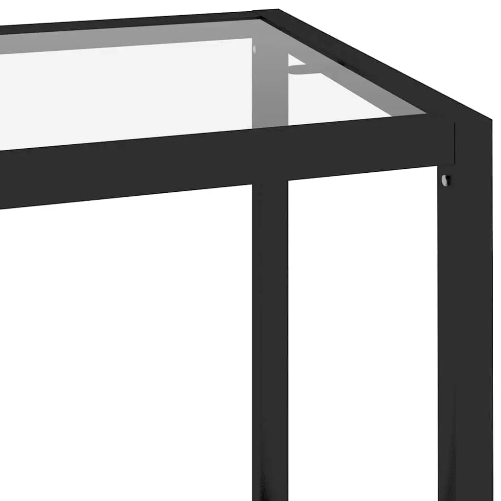 Tempered Glass Storage Shelf for Living Spaces 100x36x90cm
