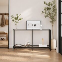 Stylish Tempered Glass Console Table for Living Spaces