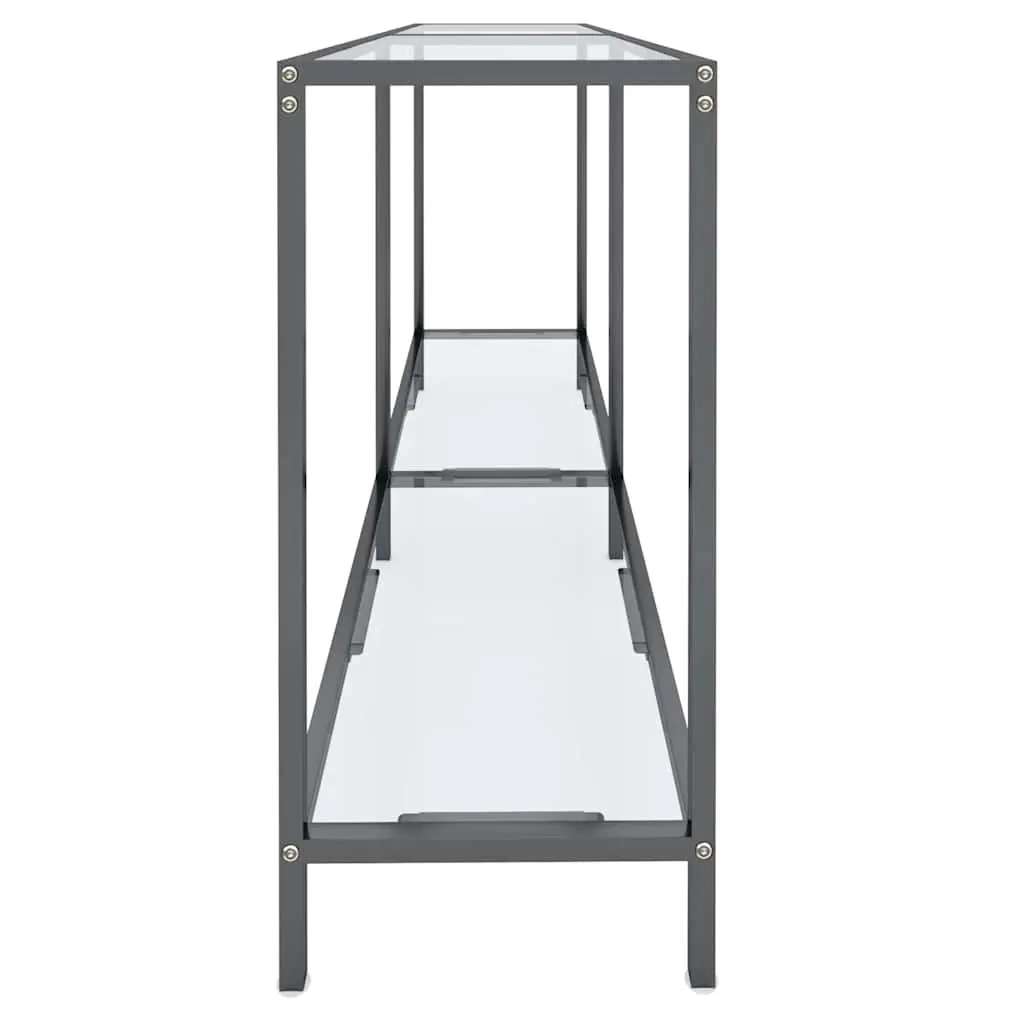 Tempered Glass Console Table for Living Spaces