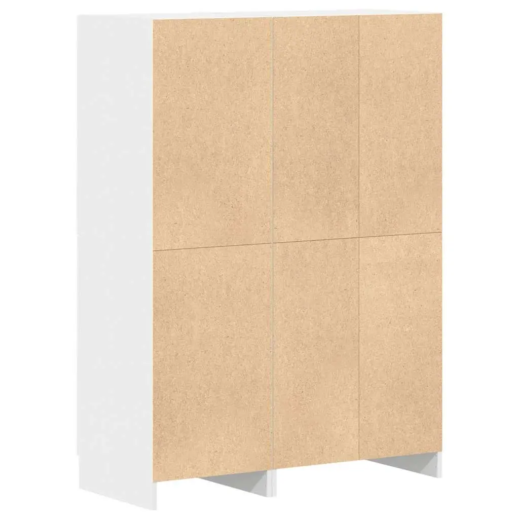 2 Piece White Kitchen Cabinet Set for Organized Living