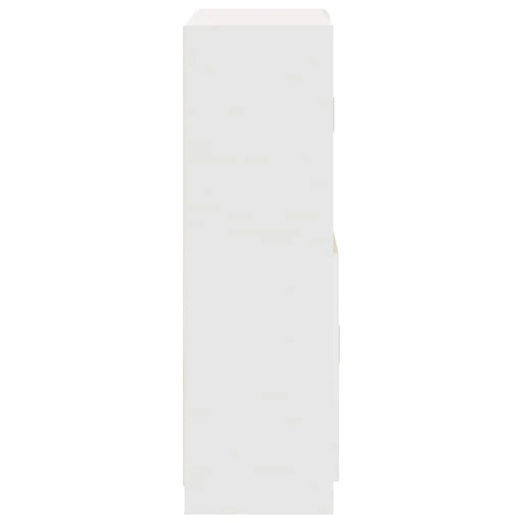 2 Piece White Kitchen Cabinet Set for Organized Living