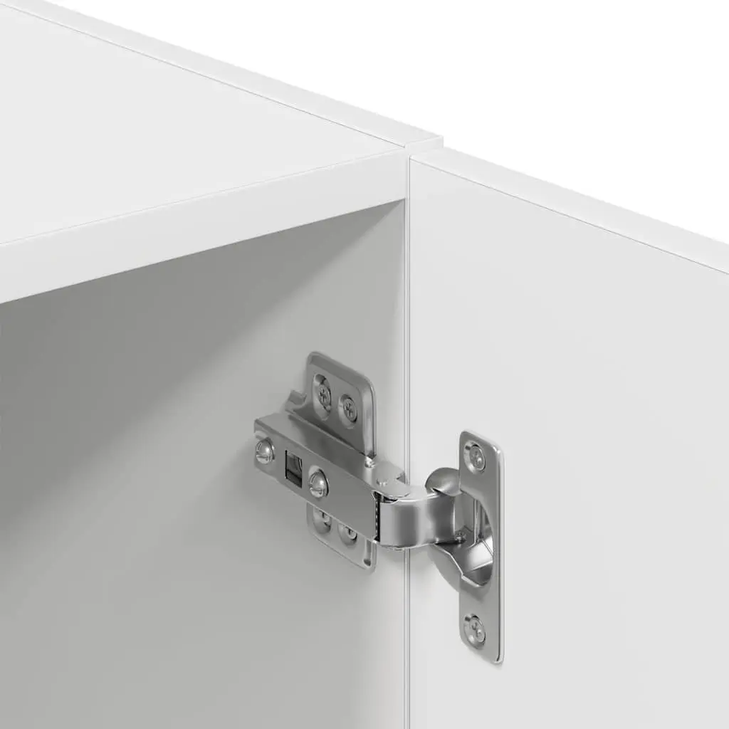 2 Piece White Kitchen Cabinet Set for Organized Living