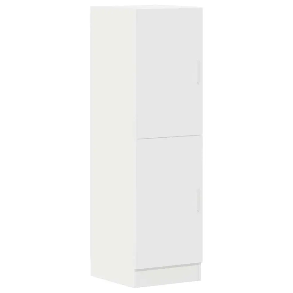 3 Piece Kitchen Cabinet Set Wall Mounted Storage Shelves Organiser White Engineered Wood