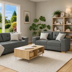 3-Piece Modular Sofa Set for Cozy Living Rooms