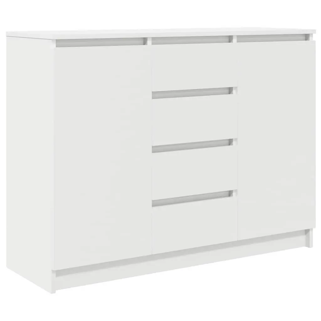 White Sideboard with Drawers for Organised Living