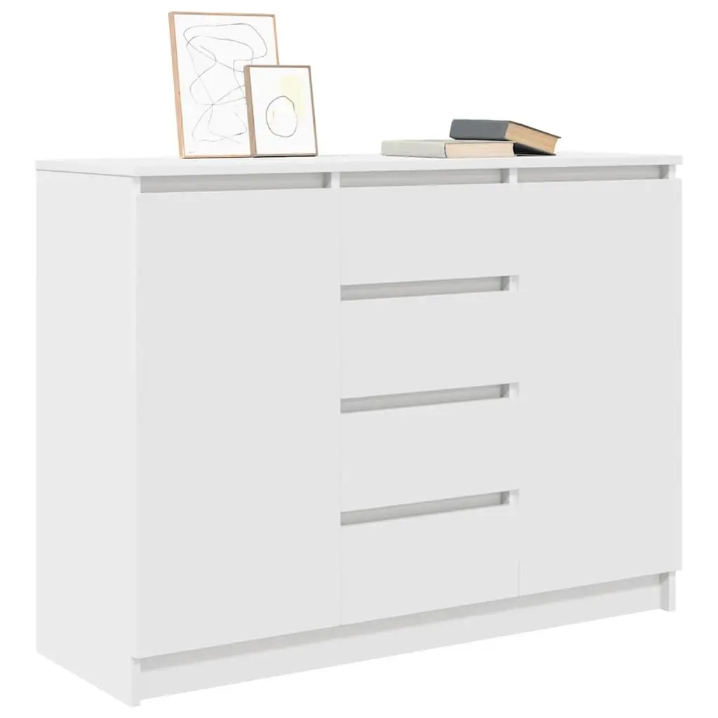 White Sideboard with Drawers for Organised Living