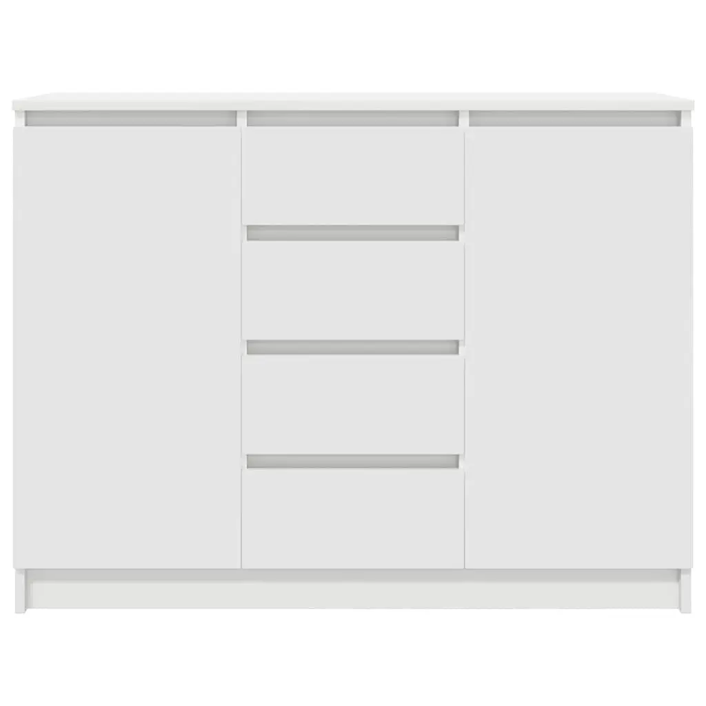 White Sideboard with Drawers for Organised Living