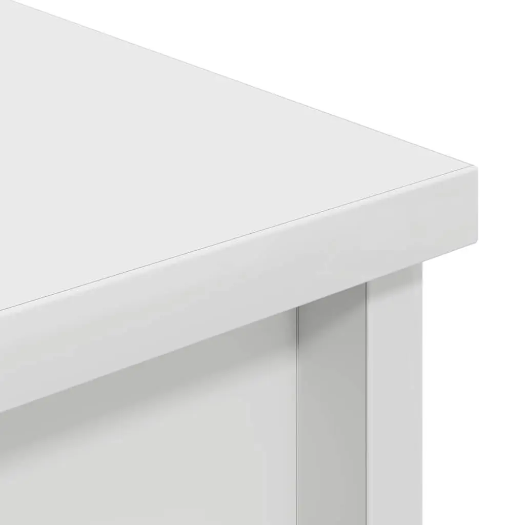 Tall Storage Cabinet White Engineered Wood 50x35x180cm Highboard for Dining Room Bedroom Bathroom Kitchen