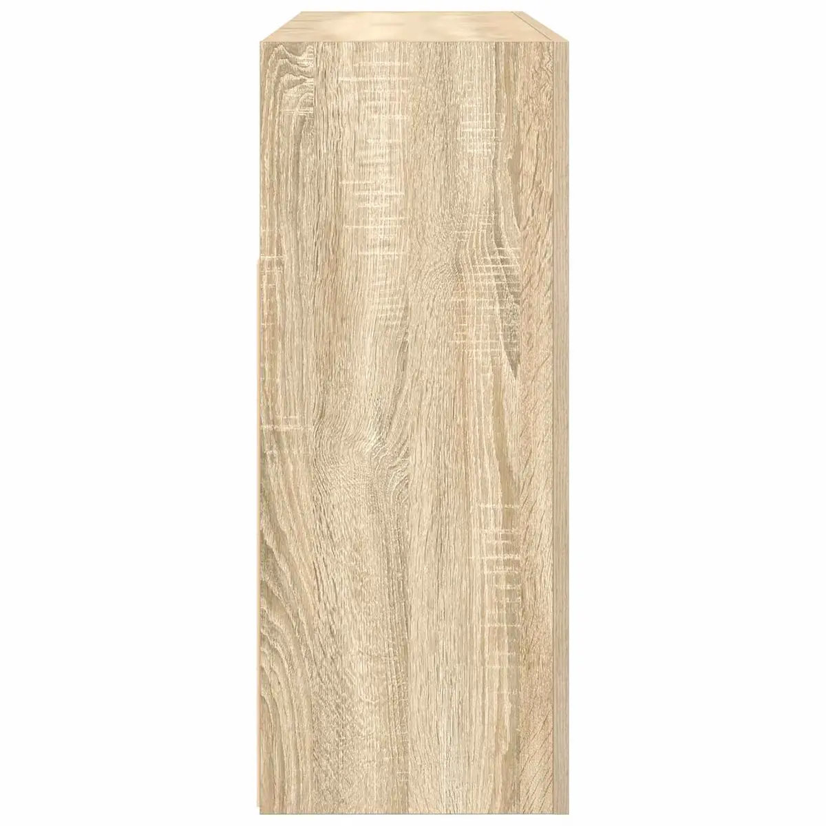 Sonoma Oak Sideboard with RGB LED Lighting 116x30x75cm
