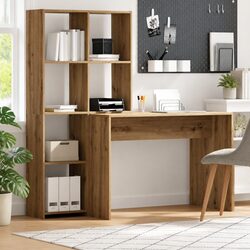 Engineered Wood Desk for Home Office and Gaming