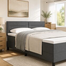 Adjustable Height LED Headboard with RGB Lights