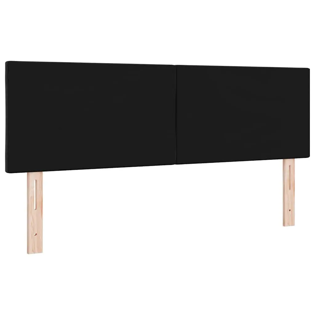 Black Velvet LED Headboard 144cm with RGB Lights