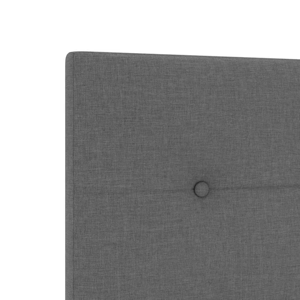 Grey Fabric LED Headboard 80cm with USB Strip Lights