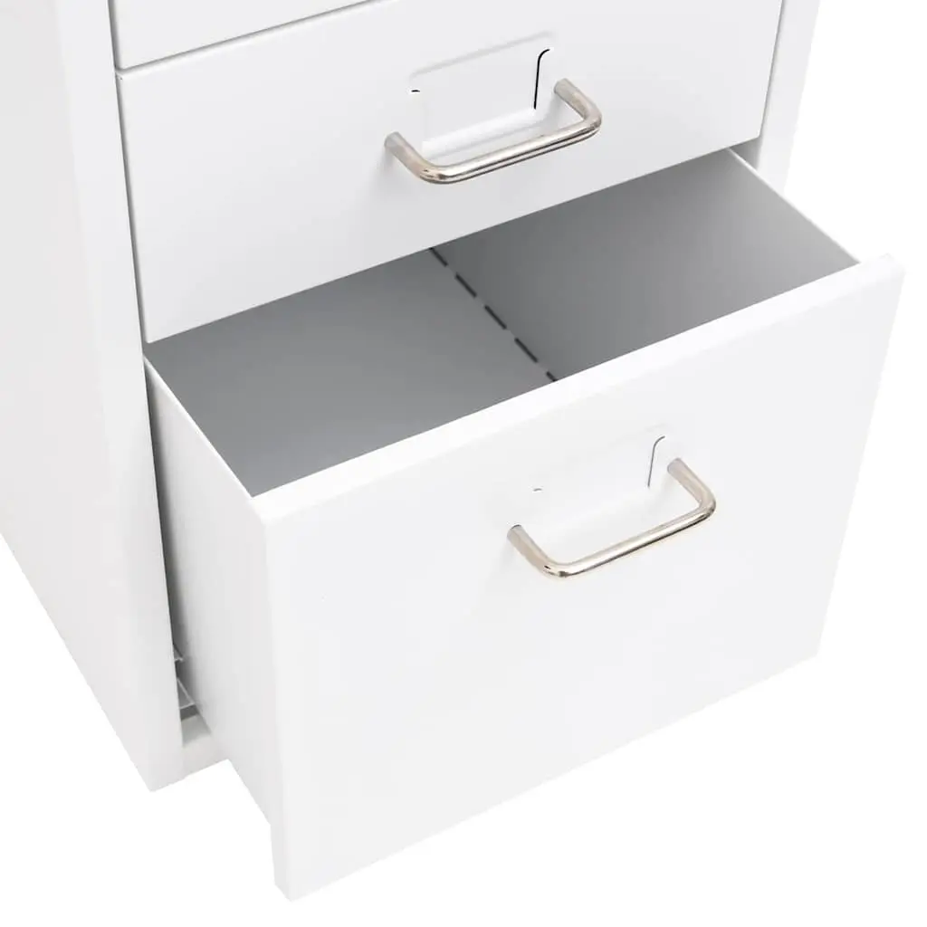 5-Drawer Mobile Filing Cabinet for Office Storage