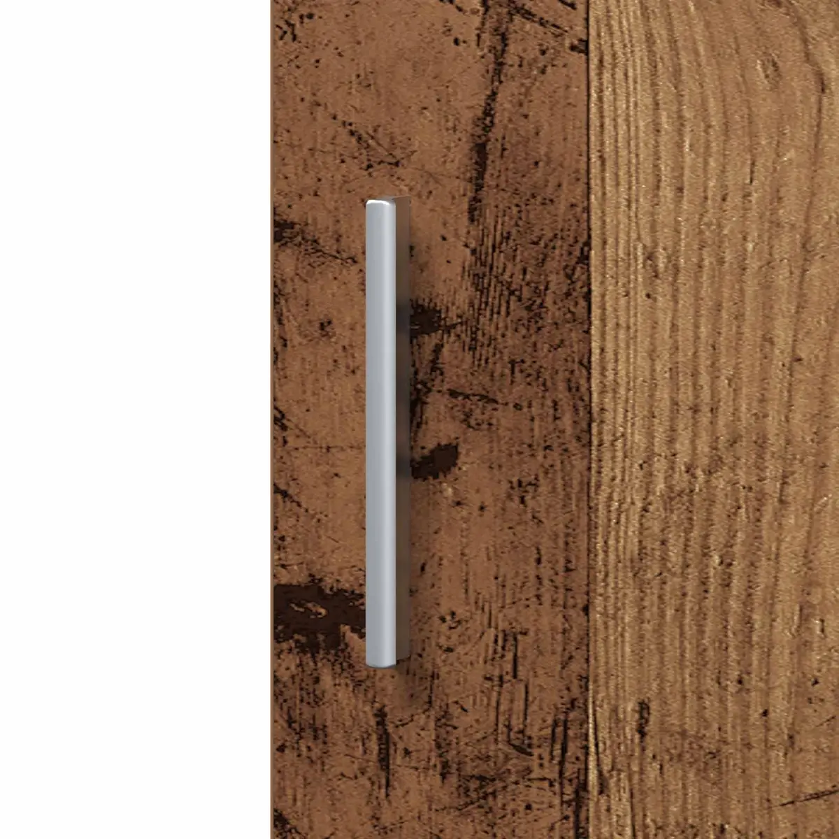 Brown Engineered Wood Highboard for Storage and Style