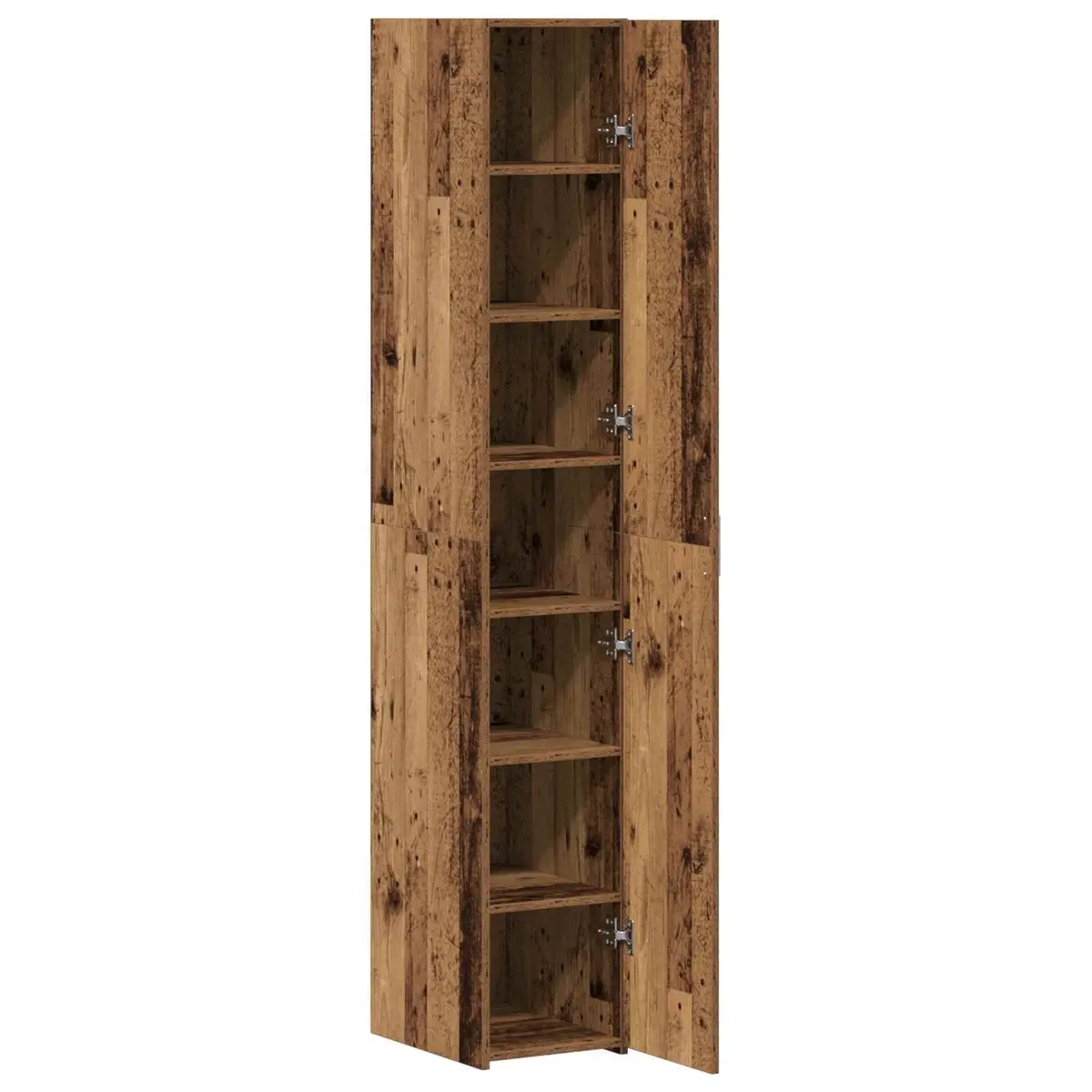 Brown Engineered Wood Highboard for Storage and Style