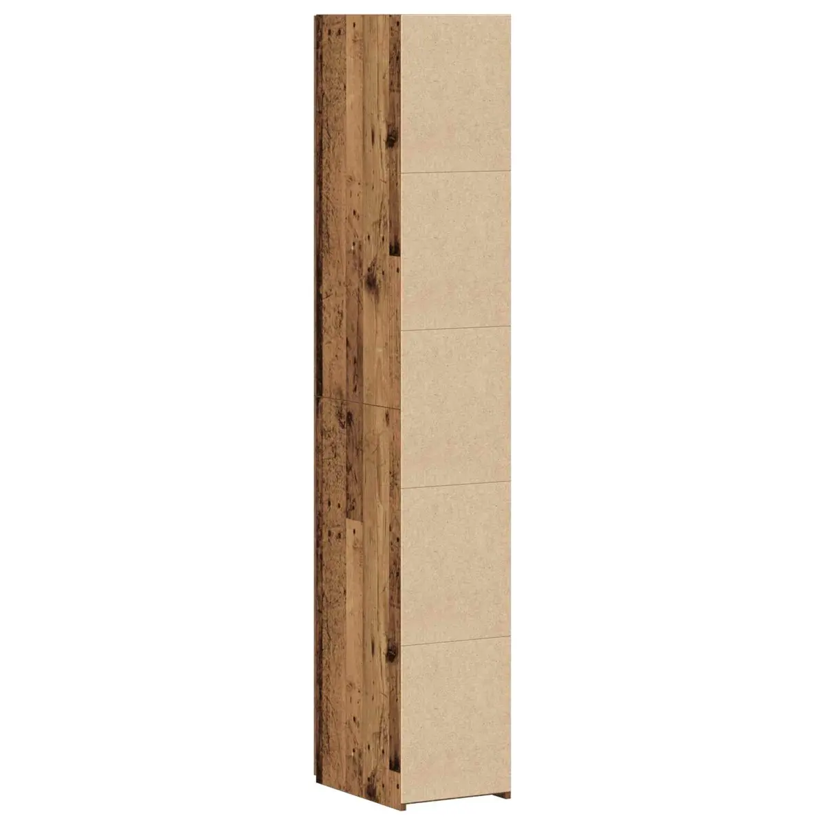 Brown Engineered Wood Highboard for Storage and Style