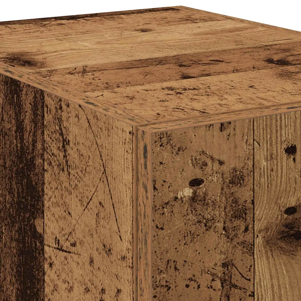 Brown Engineered Wood Highboard for Storage and Style