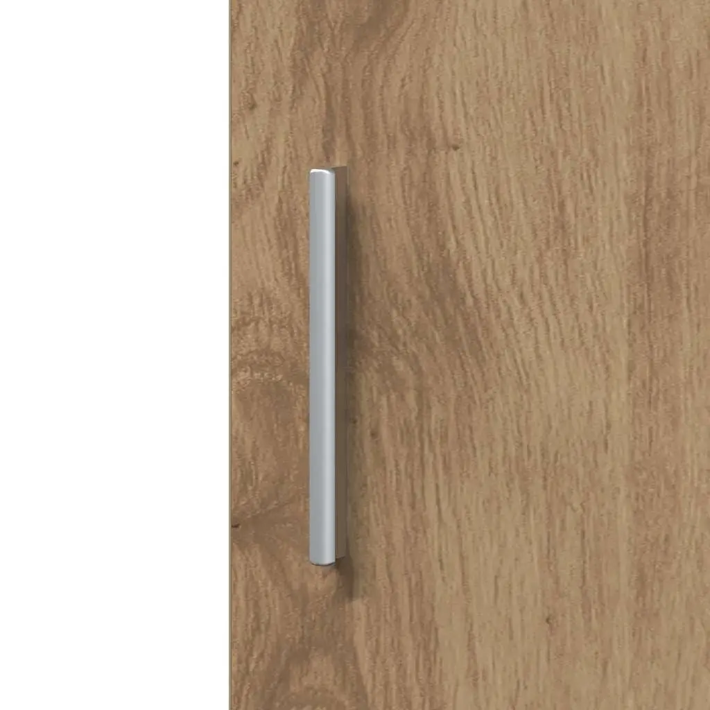 Highboard Modern Minimalist Brown Engineered Wood 40 x 42.5 x 185 cm Storage Furniture
