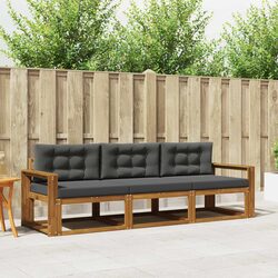 3-Piece Outdoor Sectional Sofa Set for Patios