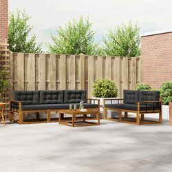 6-Piece Modular Outdoor Sectional Sofa Set