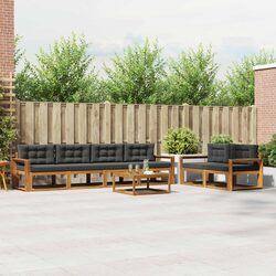 7-Piece Modular Outdoor Sectional Sofa Set