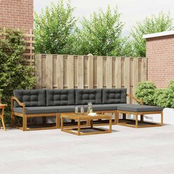 Modular Outdoor Sectional Sofa Set with Cushions