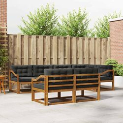7-Piece Outdoor Sectional Sofa Set for Comfort