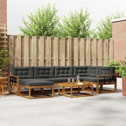 Modular Outdoor Sofa Set with Cushions for Comfort