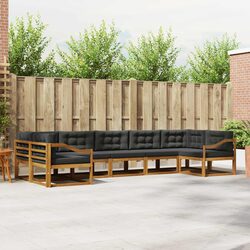 7-Piece Outdoor Sofa Set for Garden and Patio