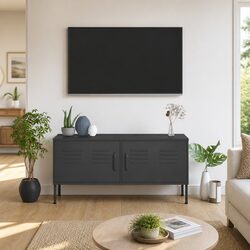 Anthracite TV Cabinet for Comfortable Living Spaces