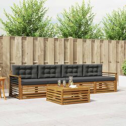 5-Piece Outdoor Sofa Set for Garden Comfort