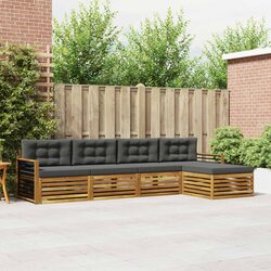 5-Piece Outdoor Sofa Set for Garden Lounge