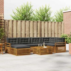 7 Piece Outdoor Sofa Set for Comfort and Style