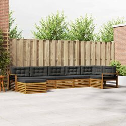 7 Piece Outdoor Sofa Set for Garden Comfort