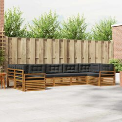 7-Piece Modular Outdoor Sectional Sofa Set