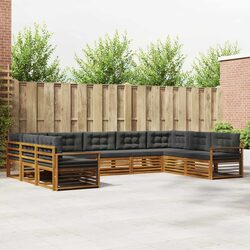 9-Piece Outdoor Sofa Set for Comfortable Living