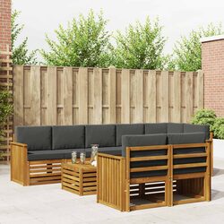 9-Piece Modular Outdoor Sectional Sofa Set