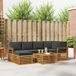 7-Piece Modular Outdoor Sectional Sofa Set