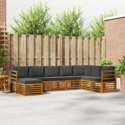 8-Piece Outdoor Sofa Set for Relaxation and Gatherings