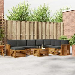 9-Piece Outdoor Sofa Set for Garden Comfort