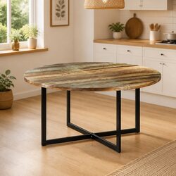 Reclaimed Wood Dining Table 150x75 cm for Cozy Spaces