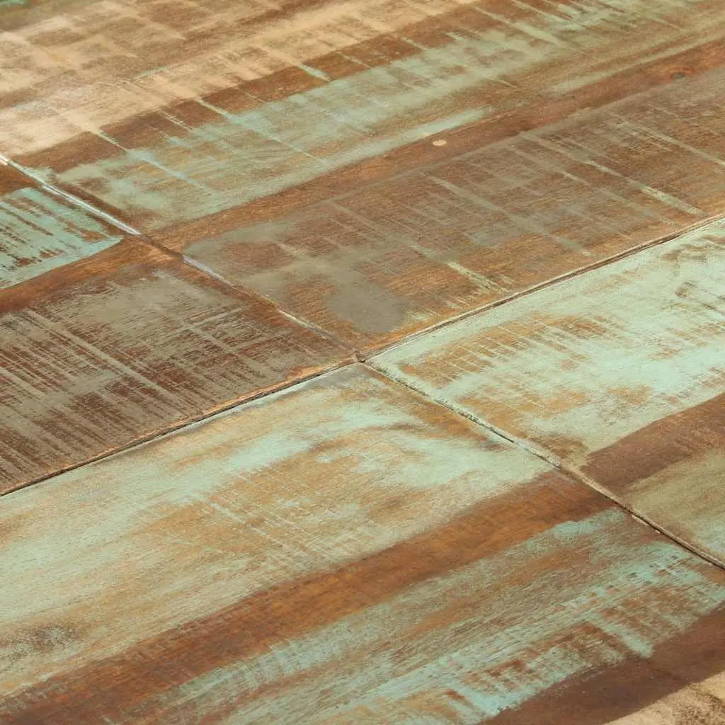Dining Table Industrial Style 150x75 cm Solid Reclaimed Wood Brown
