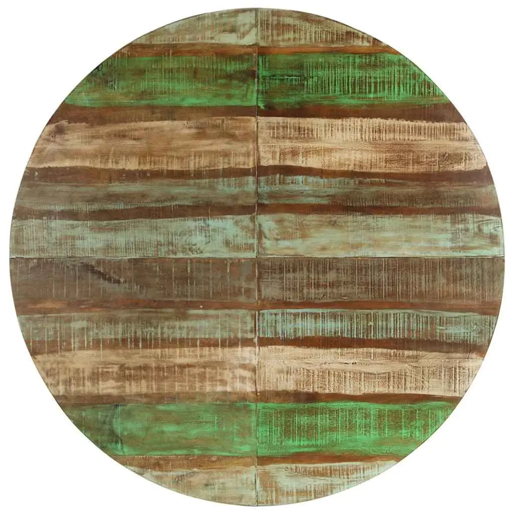 Dining Table Industrial Style 150x75 cm Solid Reclaimed Wood Brown