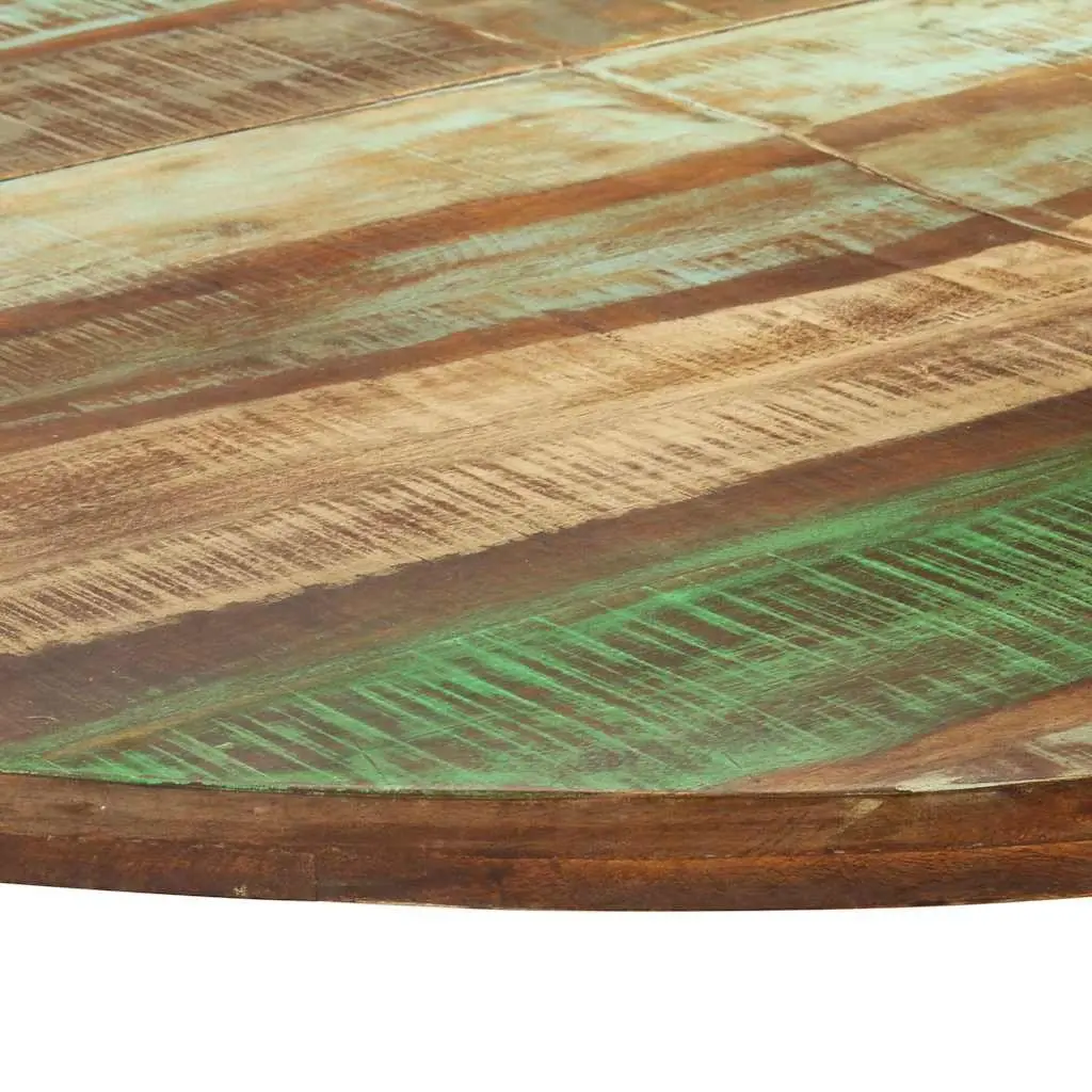 Dining Table Industrial Style 150x75 cm Solid Reclaimed Wood Brown